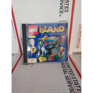 Vintage Pc Lego Island - 2001 Windows 95 - Lego 1997 Good Used No Keycode - #62a